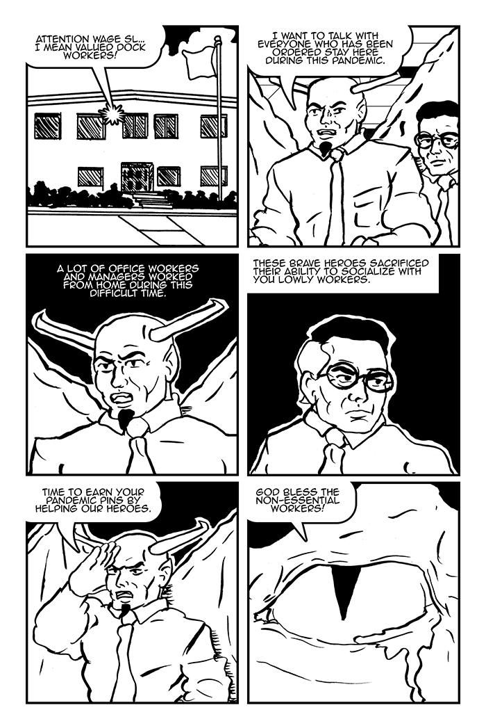McSchluberson - Episode 14, Page 1: Non Essential